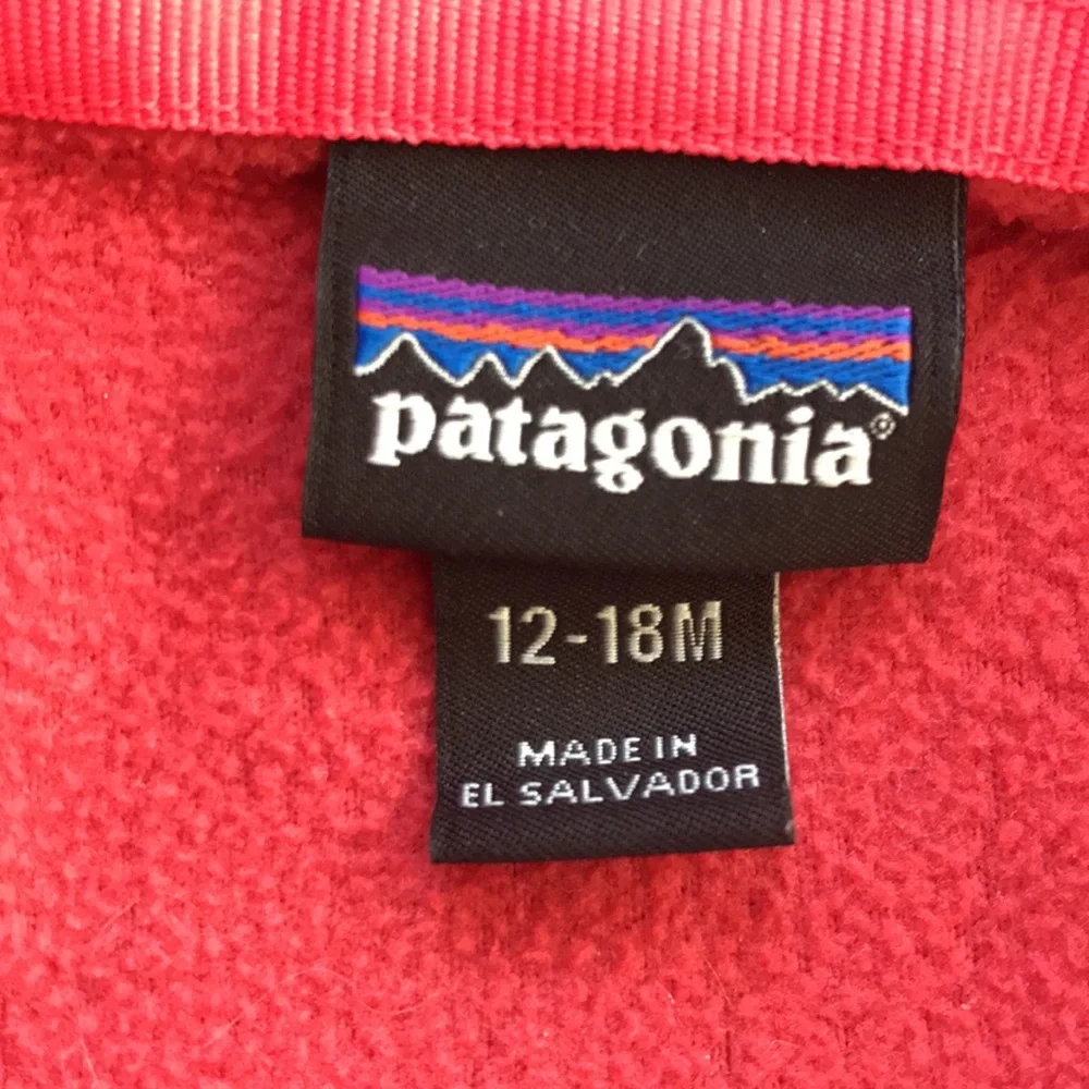 Patagonia Fleece Jacket (size 12-18m)